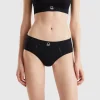 Recycled nylon blend boyshort underwear
