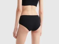 Recycled nylon blend boyshort underwear