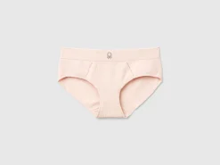 Recycled nylon blend boyshort underwear