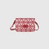 Red Be Bag with heart print