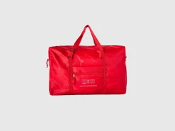 Red travel bag