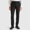 Regular fit formal chinos