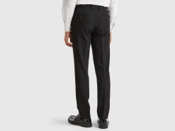 Regular fit formal chinos