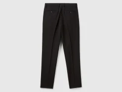 Regular fit formal chinos