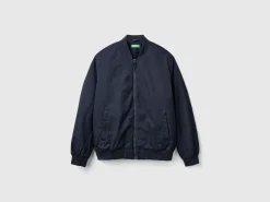 Regular fit padded bomber jacket