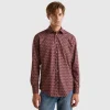 Regular fit patterned shirt