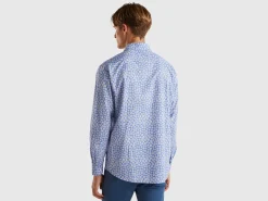 Regular fit patterned shirt