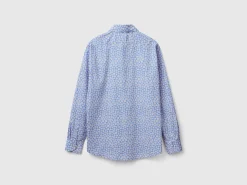 Regular fit patterned shirt