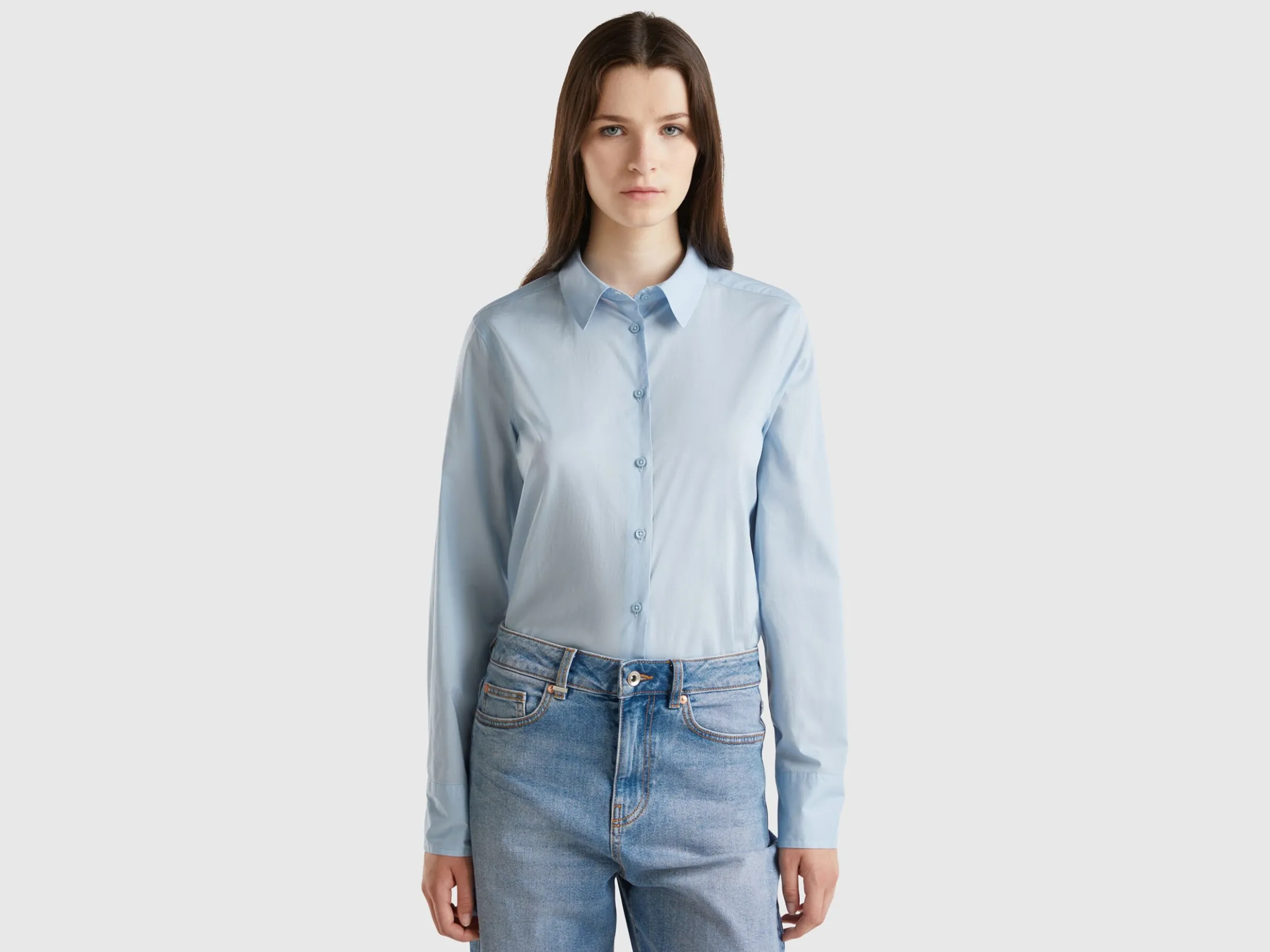 Regular fit shirt in light cotton
