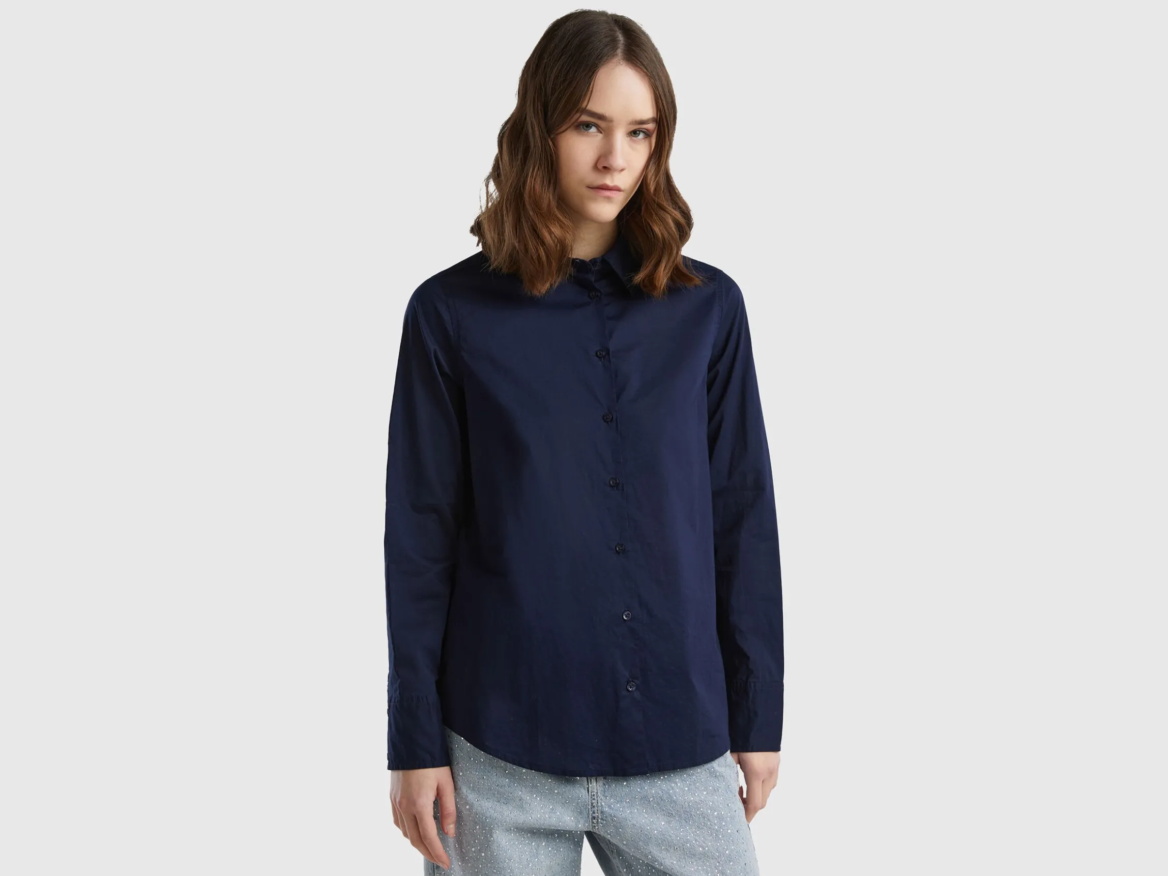 Regular fit shirt in light cotton