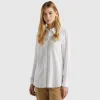 Regular fit shirt in viscose