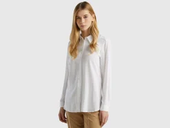 Regular fit shirt in viscose