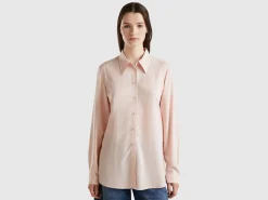 Regular fit shirt in viscose