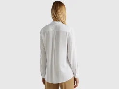Regular fit shirt in viscose