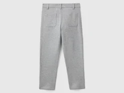 Regular fit trousers with drawstring