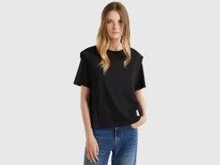 Regular fit t-shirt with creases