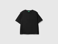 Regular fit t-shirt with creases