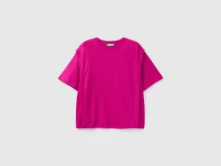 Regular fit t-shirt with creases