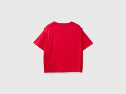 Regular fit t-shirt with creases