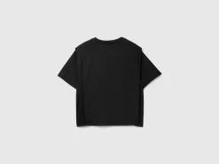 Regular fit t-shirt with creases