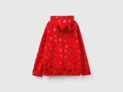 Reindeer dressing gown in faux fur