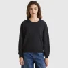 Relaxed fit pure Merino wool sweater