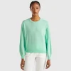 Relaxed fit pure Merino wool sweater