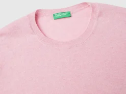 Relaxed fit pure Merino wool sweater