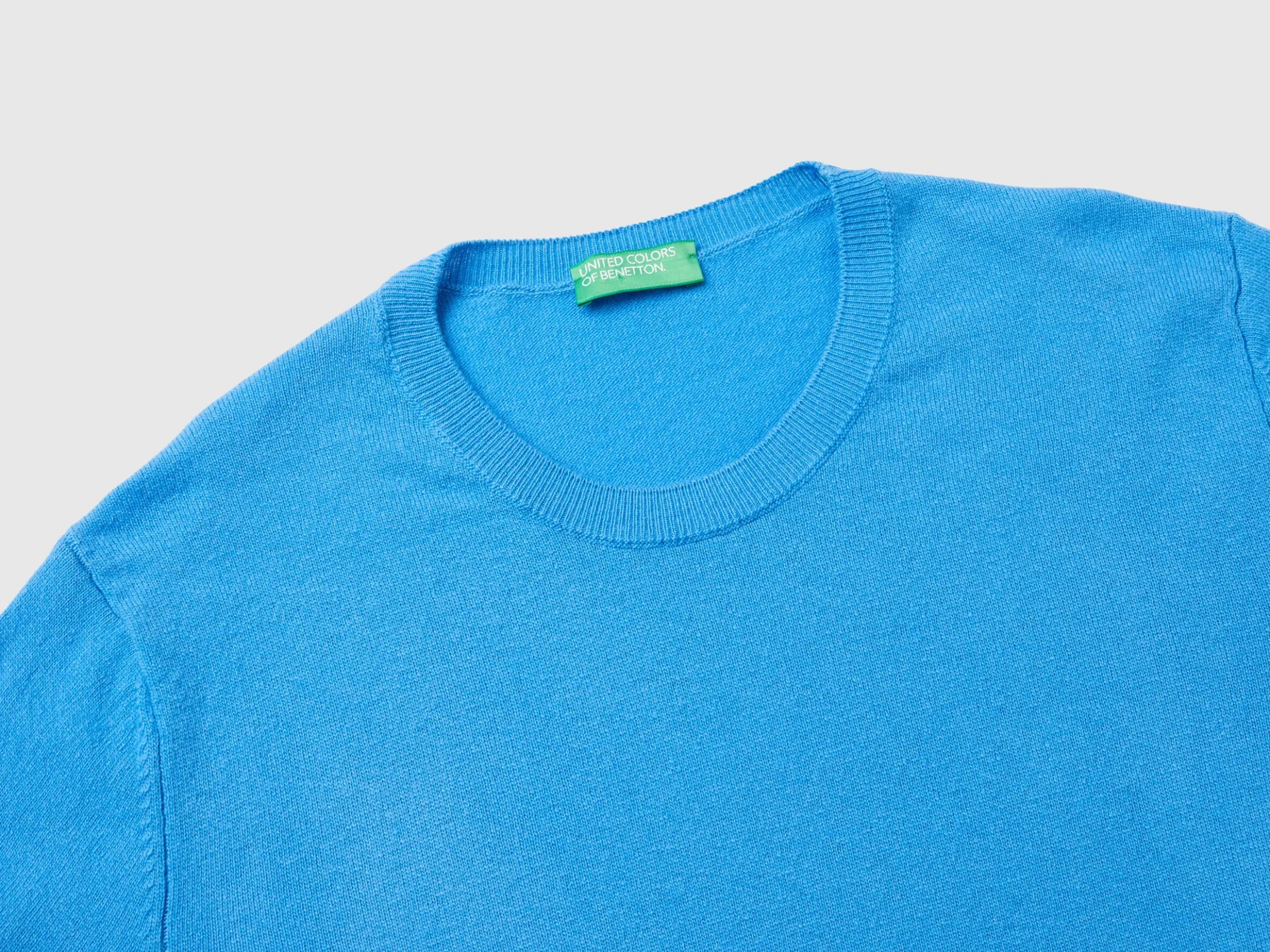 Relaxed fit pure Merino wool sweater