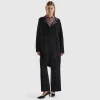 Reversible knit coat