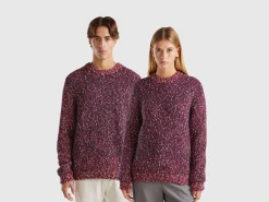 Reversible mohair blend sweater