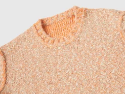 Reversible mohair blend sweater