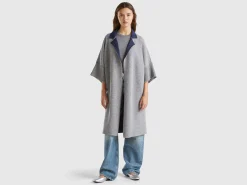 Reversible open coat