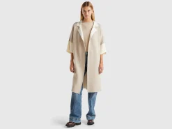 Reversible open coat
