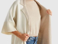 Reversible open coat