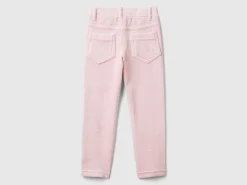 Ribbed chenille trousers