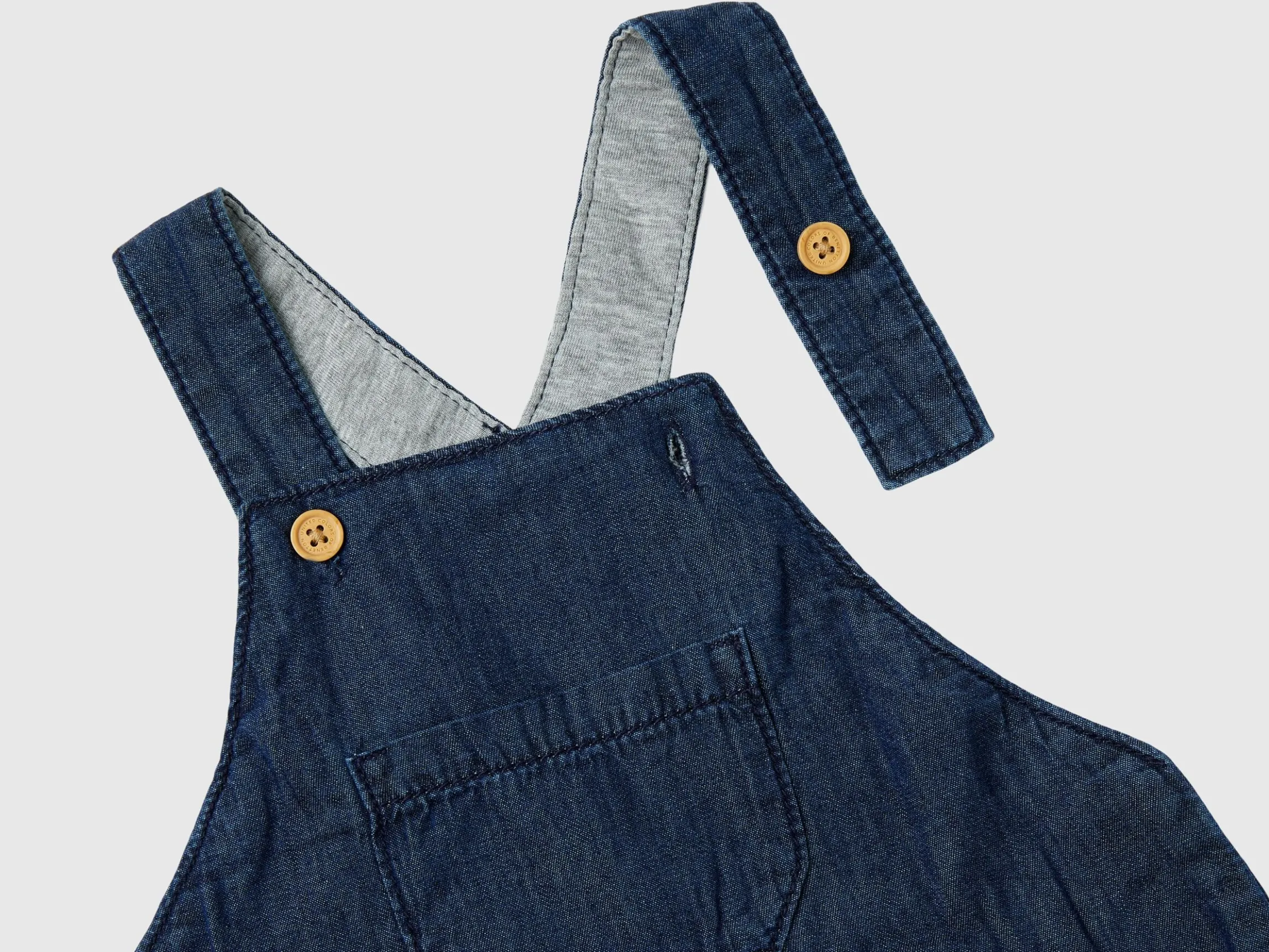 Romper made of chambray
