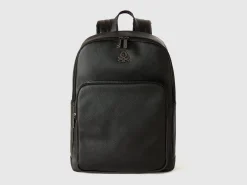 Rucksack in imitation leather