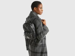Rucksack in imitation leather