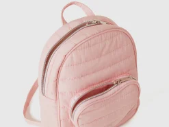 Rucksack with heart-shaped pocket