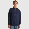 Rugby polo in pure cotton