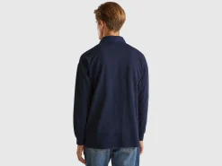 Rugby polo in pure cotton