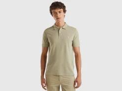 Sage green regular fit polo