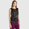 Satin top