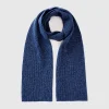 Scarf in wool and cashmere blend