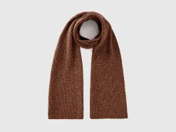 Scarf in wool and cashmere blend