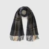 Scottish scarf in alpaca and wool blend