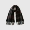 Scottish scarf in alpaca and wool blend