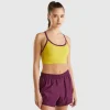 Seamless sports top bra