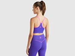 Seamless sports top bra